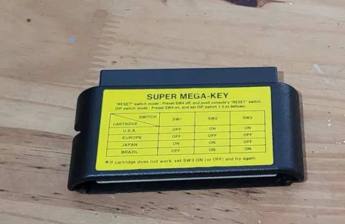 Super Mega Key - Mega Drive