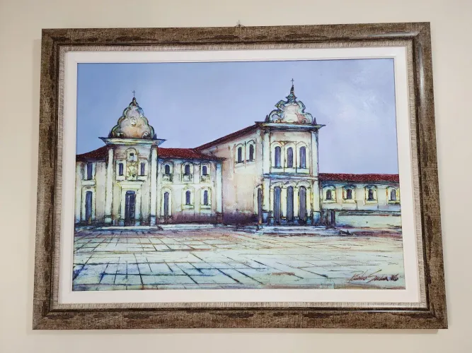 Óleo sobre tela de Pedro da Silva