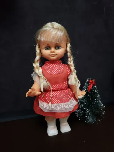 Boneca Antiga anos 80 rara da Atma chapéuzinho vermelho perfeito estado