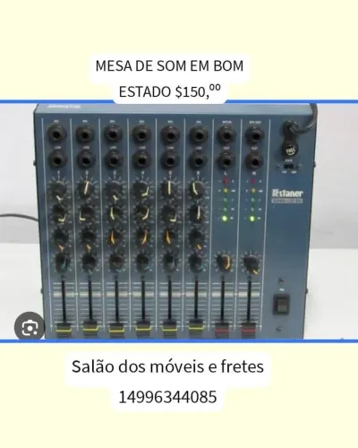 Mesa de som