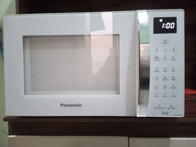 Micro-ondas Panasonic Style NN-ST65HW GRANDE  (FUNCIONANDO) 