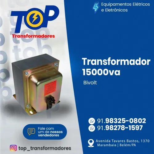 Transformador 15.000va Bivolt