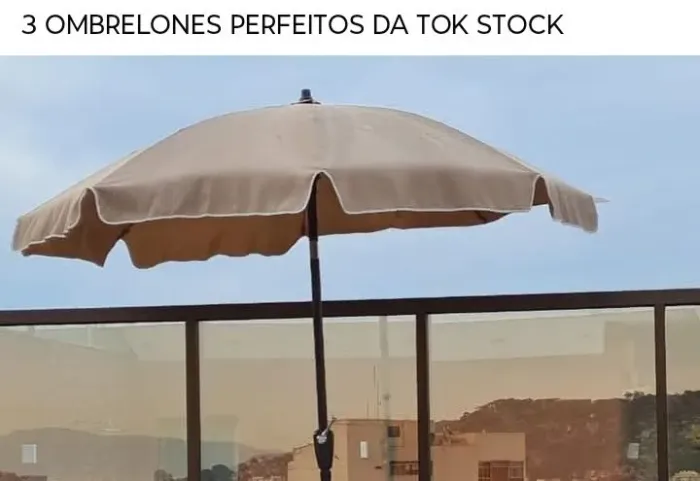 3 Ombrelones  Perfeitos  da Tok Stock ( 3 )