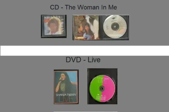 DVD + CD - Shania Twain