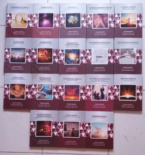 Livros curso de teologia (Bacharel)