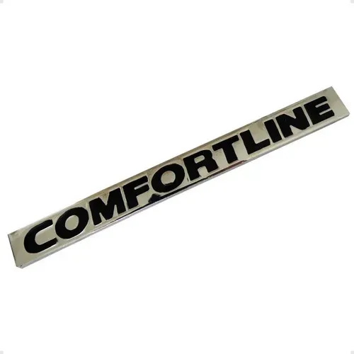Emblema Vw Voyage Comfortline 2009 A 2011 Porta Cromado