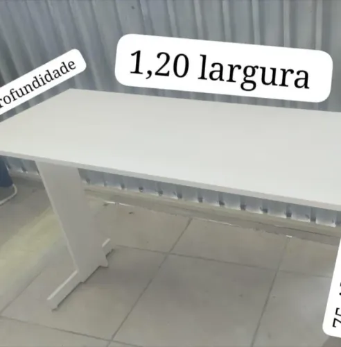 Mesa de 1,20 Largura Frete grátis 
