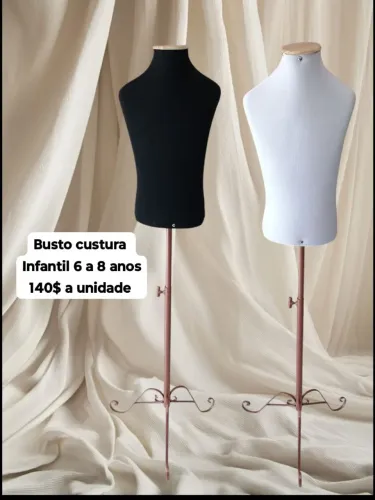 Manequim infantil busto 