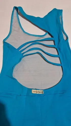 Kit 2 Macacões Fitness (Calça) - Turquesa Loren Fitness (M) +  Grafite Detalhado (M)!