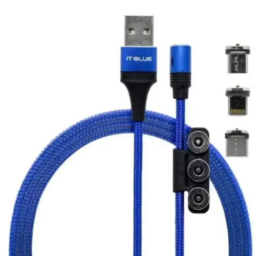 Cabo De Celular Super Resistente IT-BLUE (Honestidade e Qualidade JK Eletrônicos).