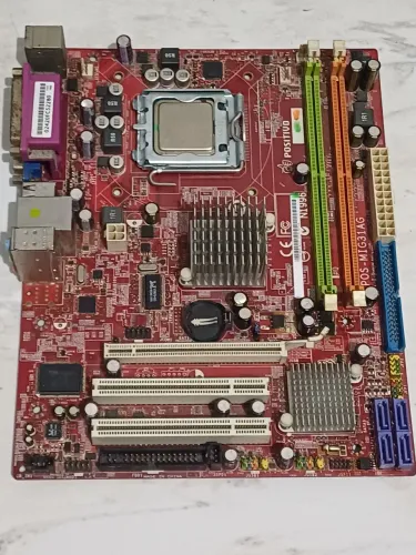 Placa mae com processador 775,ddr2