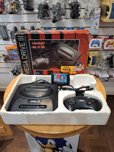 Mega Drive III - Console de 16 Bits Completo
