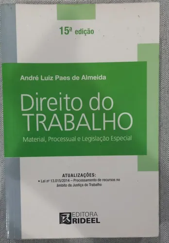 LIVRO  DIREITO DO TRABALHO 