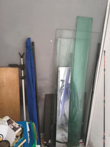 Prateleira de vidro