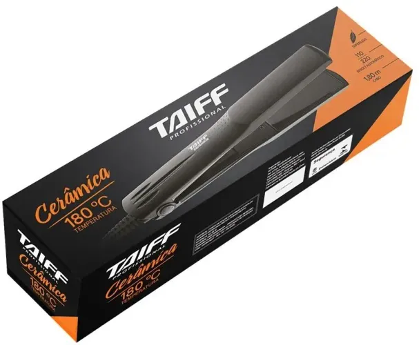 Prancha de cabelo taiff chapinha alisadora profissional