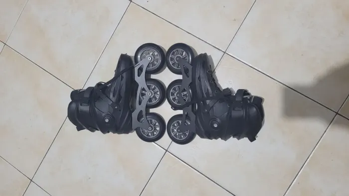 Patins Volt+ 3 Preto - 110mm ABEC-9