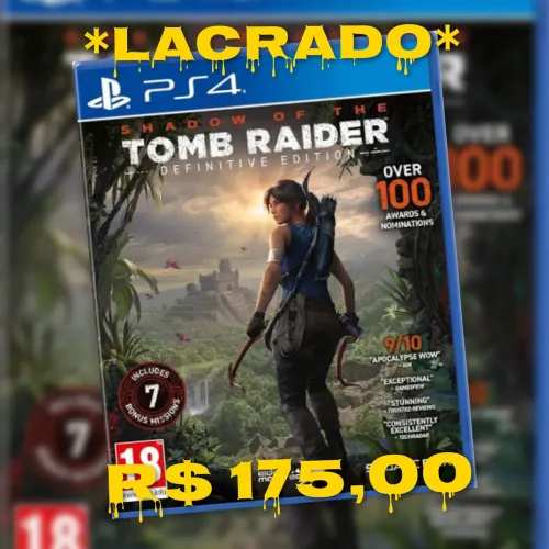 Tomb Raider - PS4 / PS5 - Lacrado