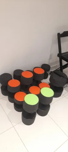 Par halteres 10kg (novos)