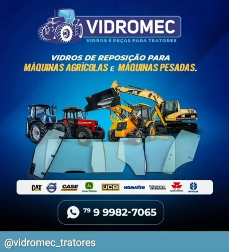 Parabrisas (Vidros de Tratores)