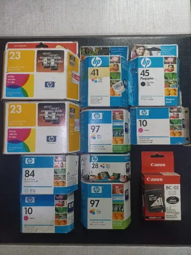 Lote de Cartuchos de Tintas HP
