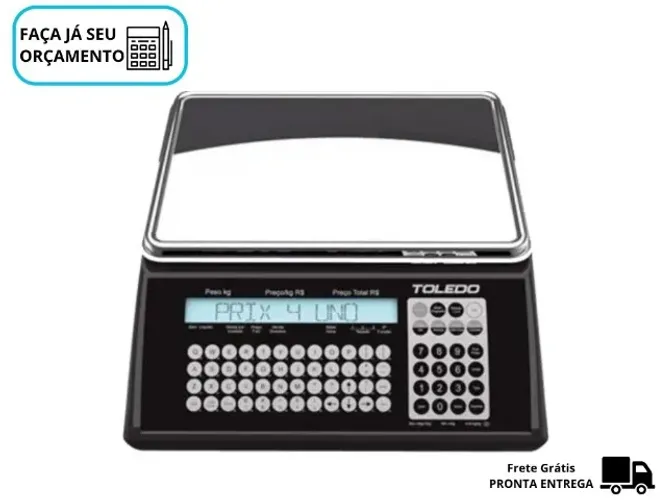 Balança Toledo Etiquetadora Prix 4 Nova