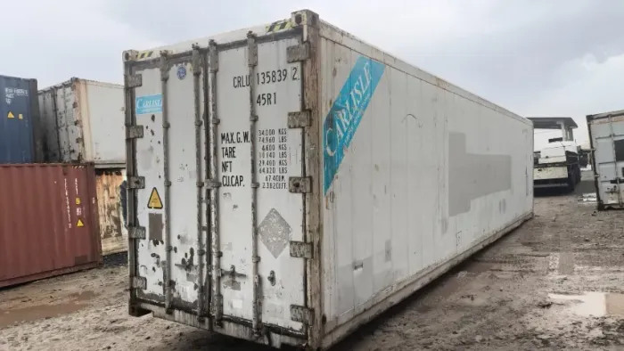 Container Reefer 40 pés - refrigerado