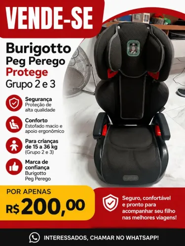 Cadeira para auto Burigotto Protege
