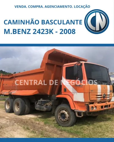 Caminhão Basculante Mercedes Benz 2423K 6X4 - 2008