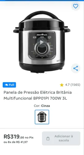 Panela de pressão