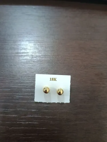 Brinco de ouro 18k
