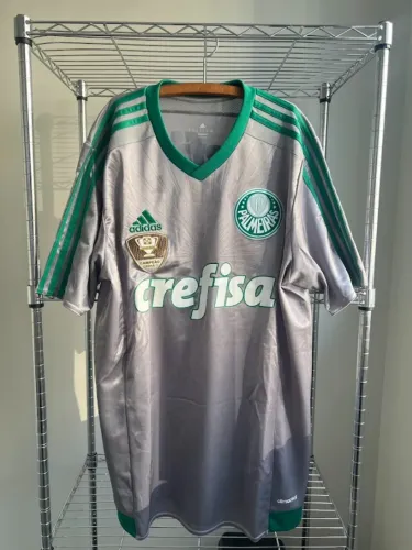 Camisa Adidas Palmeiras III (2015) - Patch Campeão Copa do Brasil