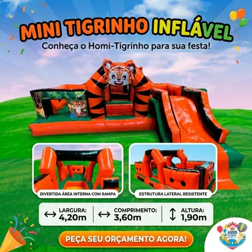 Mini home tigrinho 