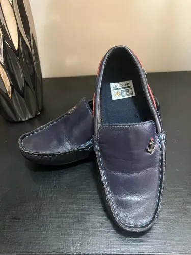 Mocassim de couro infantil masculino n. 28