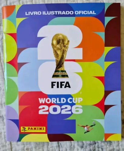 Álbum da Copa do Mundo FiFa 2026(capa mole)