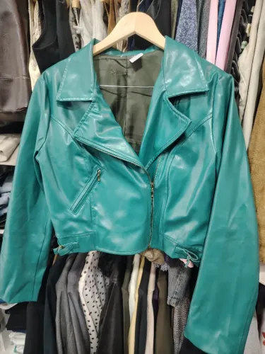 Jaqueta Courino verde