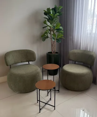 POLTRONAS NOVAS VERDES - IMPERDÍVEL