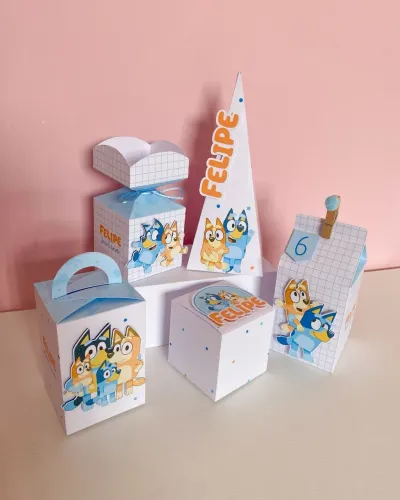 Caixinhas personalizadas para festas