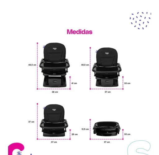 Cadeira de refeição Portátil