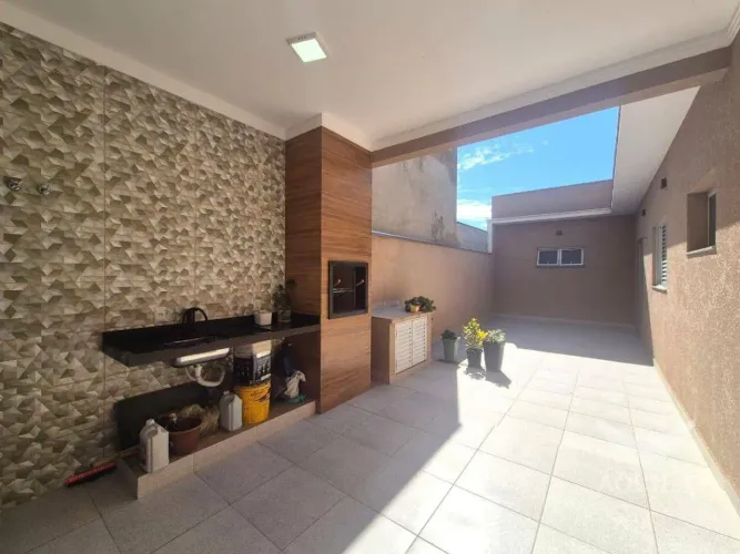 CASA TÉRREA 134M² - 3 DORMITÓRIOS - 1 SUÍTE - ÁREA GOURMET - CONDOMÍNIO VILLAGIO WANEL - S
