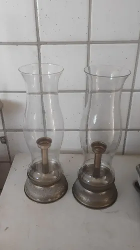 Par de castiçal Donzela
