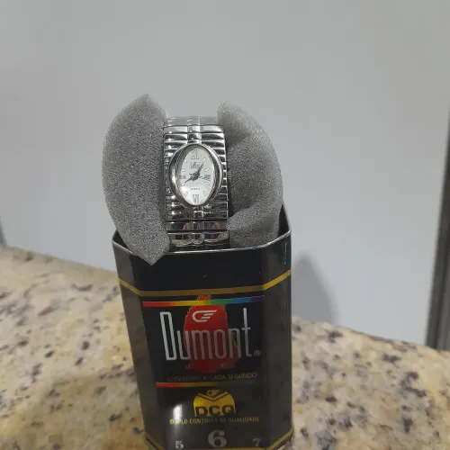 Relógio dumont quartz 
