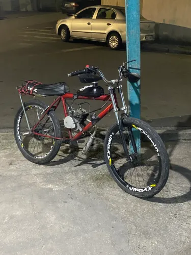 Bike motorizada aceito troca