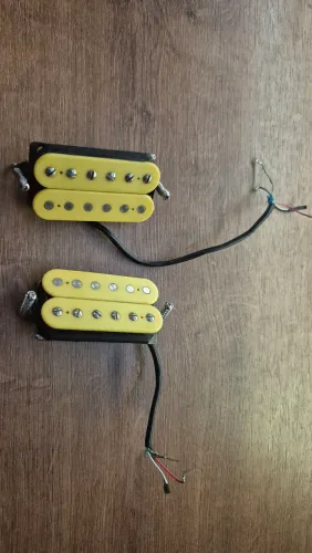 Captadores Dimarzio Tone Zone / Air Norton Fspaced Amarelos