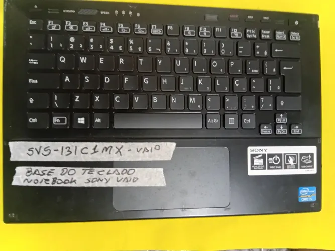 Base do teclado notebook sonyvaio SVS 131C1