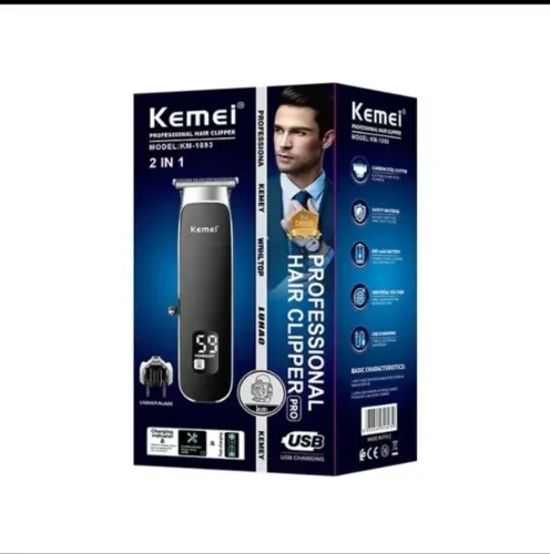 Maquina De Cortar Cabelo Kemei Km-1893