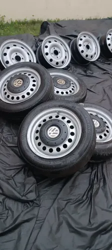 Roda 14 bolinha 4x100 calota Amarok, oportunidade!!