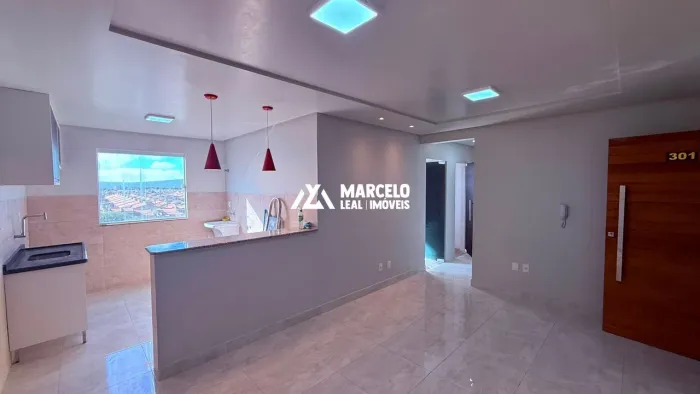 Alugo apartamento 2 quartos no Loteamento Porto seguro no Bairro Boa Vista por a