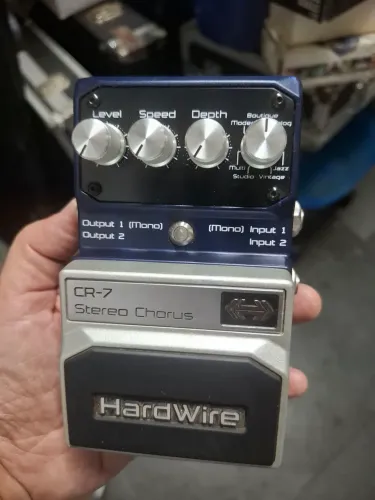 Pedal Stereo Chorus CR-7 Hardwire Digitech raro