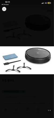 Robô Aspirador Eletrolux