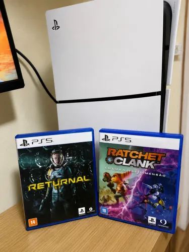 Vendo dois jogos lacrados para ps5